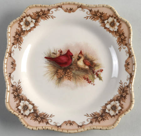 Woodland Square Salad Plate