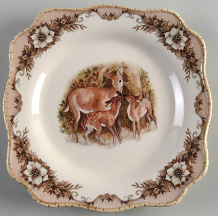 Woodland Square Salad Plate