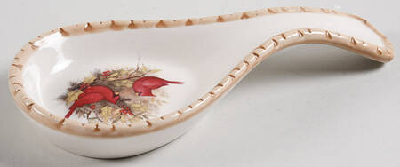 Woodland Spoon Rest/Holder (Holds 1 Spoon)