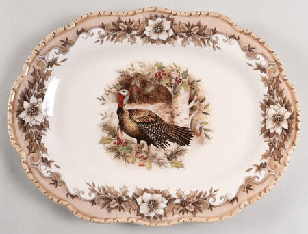 Woodland 15" Oval Serving Platter
