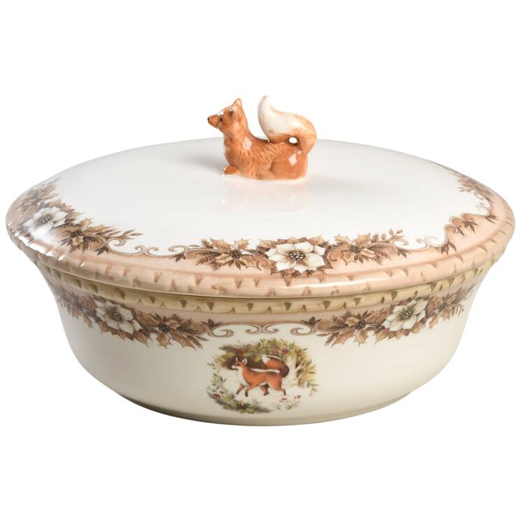 Woodland Round Covered Baker