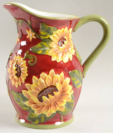 Sunflower Sunset Large Pitcher