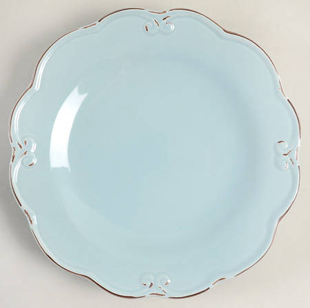 Vintage Blue Salad Plate
