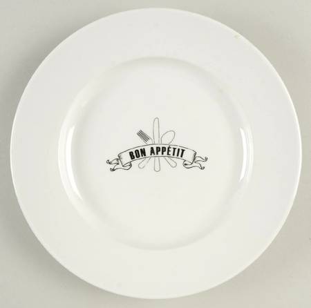 Bon Appetit Salad Plate