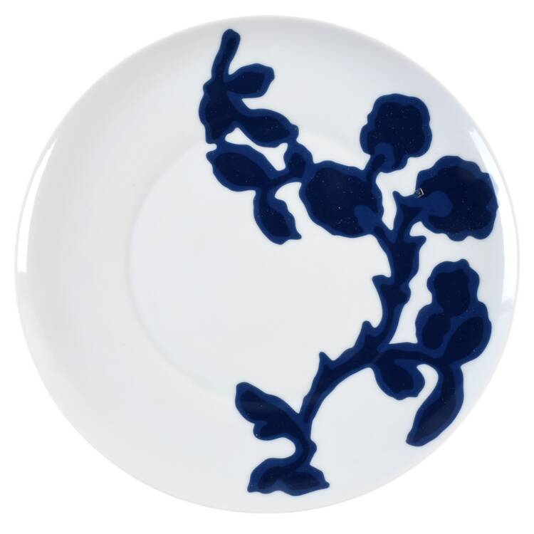 Indigo Vine Salad Plate