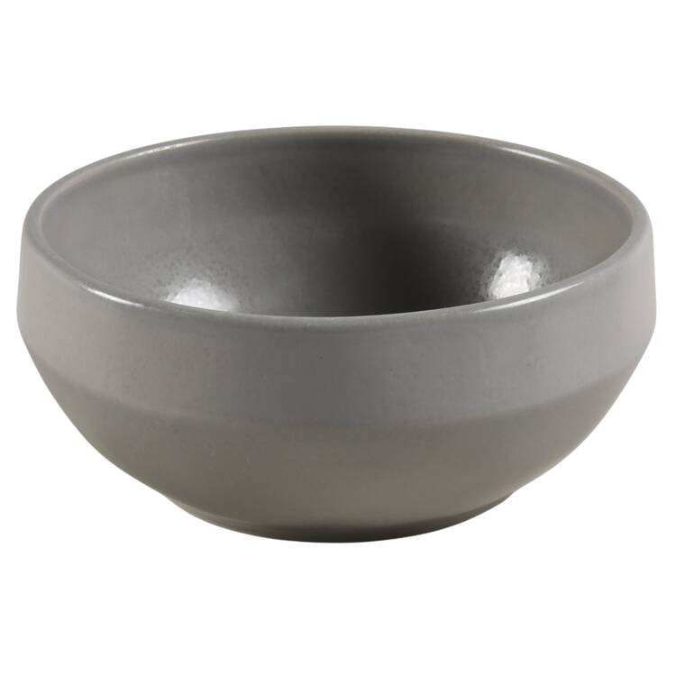 Visto Grey Coupe Cereal Bowl