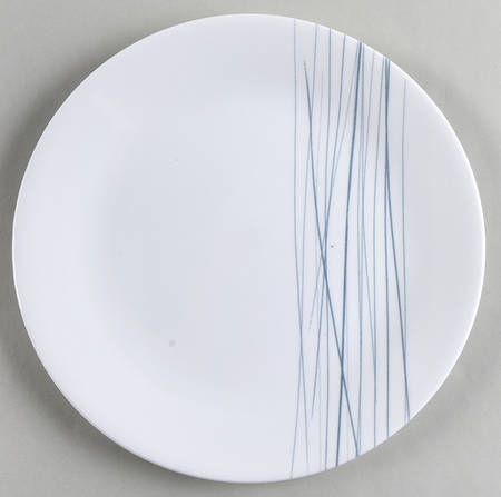 Silver Strands Salad Plate