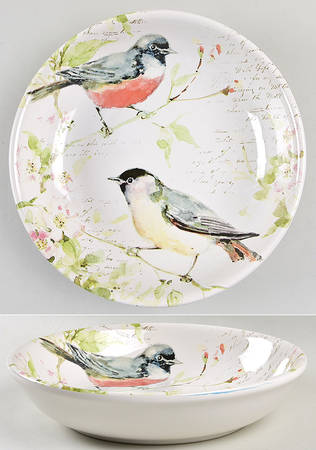 Spring Meadow 9" Soup/Pasta Bowl