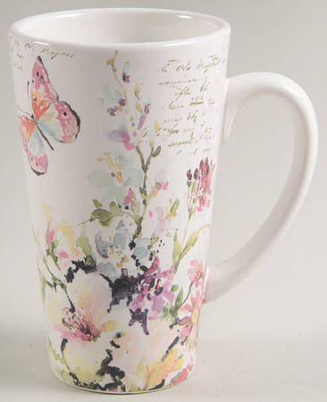 Spring Meadow Latte Mug