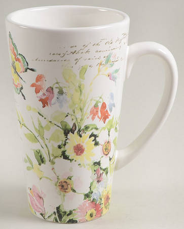 Spring Meadow Latte Mug