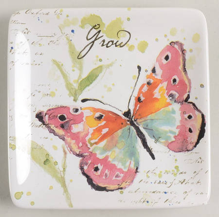 Spring Meadow Canape Plate