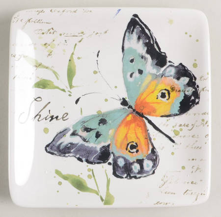 Spring Meadow Canape Plate