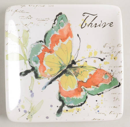 Spring Meadow Canape Plate