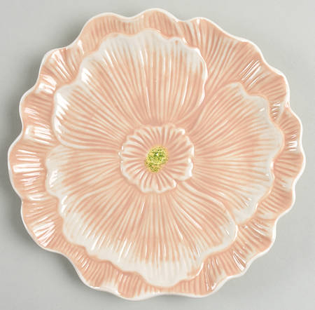 Spring Meadow Figural Dessert/Pie Plate