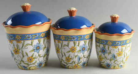 Torino (3 Piece) Canister Set (Box Set)