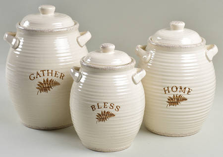 Gather (3 Piece) Canister Set (Box Set)