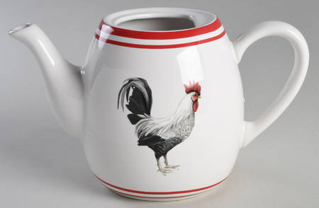 Homestead Rooster Teapot No Lid