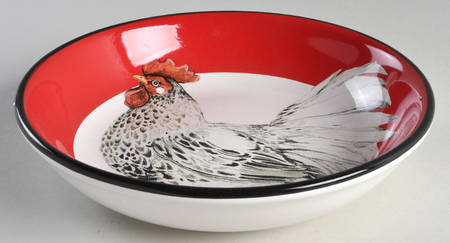 Homestead Rooster 9" Soup/Pasta Bowl