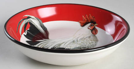 Homestead Rooster 9" Soup/Pasta Bowl