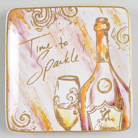 Wine All the Time Canape Plate