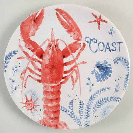Nautical Life Dessert Luncheon Plate