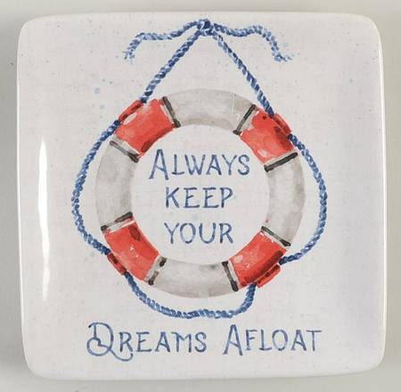 Nautical Life Canape Plate