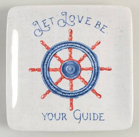Nautical Life Canape Plate