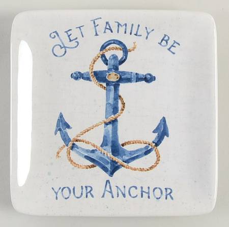 Nautical Life Canape Plate