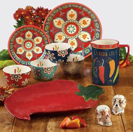 La Vida 19" Figural Platter