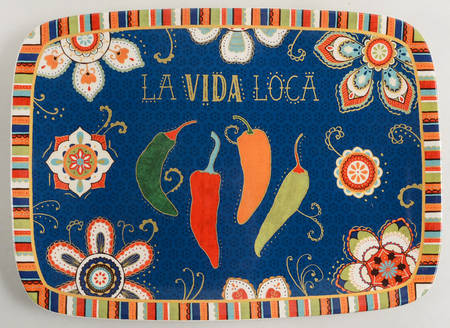La Vida 13" Rectangular Serving Platter