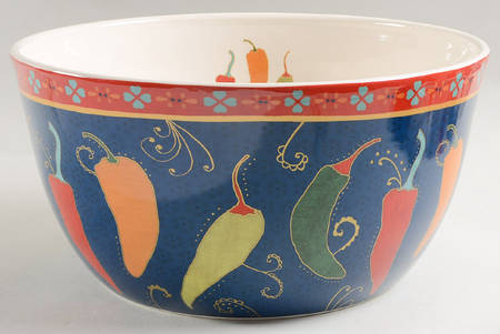 La Vida 11" Round Deep Bowl
