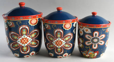 La Vida (3 Piece) Canister Set (Box Set)