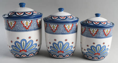 Tangier (3 Piece) Canister Set (Box Set)