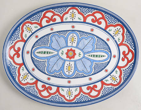 Tangier 16" Oval Serving Platter