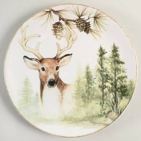 Mountain Retreat Dessert Luncheon Plate