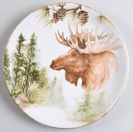 Mountain Retreat Dessert Luncheon Plate