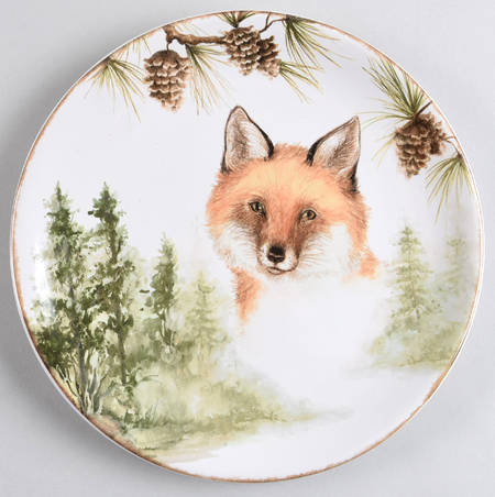 Mountain Retreat Dessert Luncheon Plate