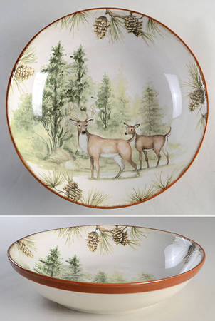 Mountain Retreat 13" Pasta Serving Bowl