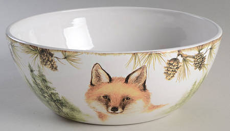 Mountain Retreat 10" Round Deep Bowl