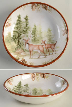 Mountain Retreat 9" Soup/Pasta Bowl