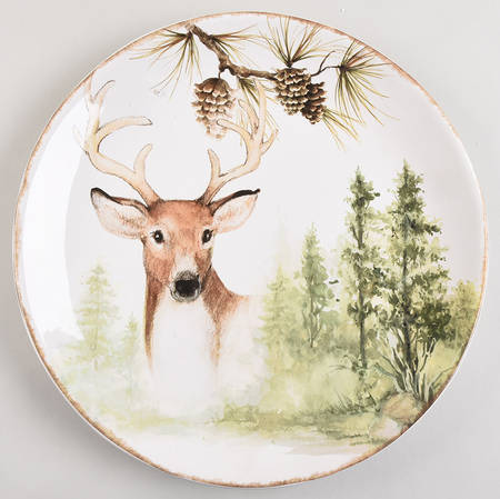 Mountain Retreat 13" Chop Plate (Round Platter)