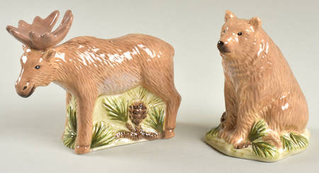 Mountain Retreat Figural Salt & Pepper Set