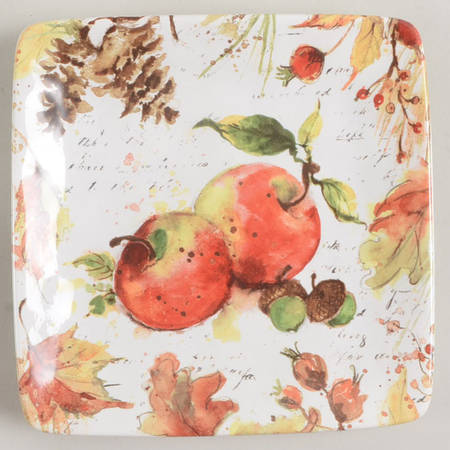 Harvest Splash Canape Plate