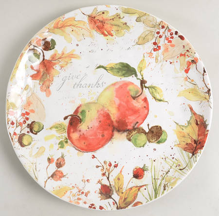 Harvest Splash 13" Chop Plate (Round Platter)