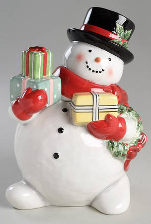 Believe Figural Cookie Jar & Lid