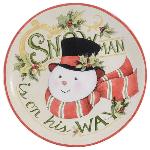 Believe Dessert Luncheon Plate