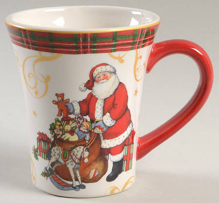Vintage Santa Mug