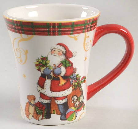 Vintage Santa Mug