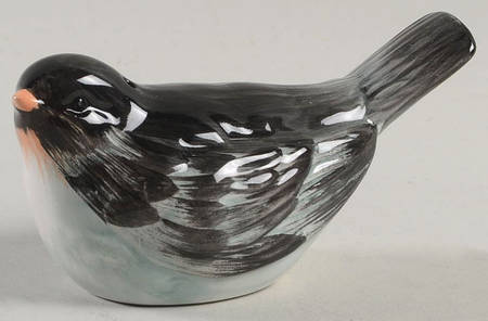 Holly and Ivy Figural Salt Shaker