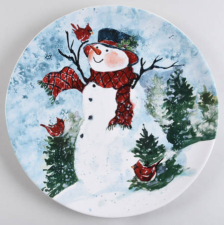 Watercolor Snowman by Certified International